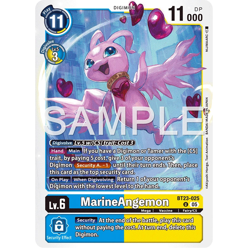 DCG [BT23-025 U] Marine Angemon
