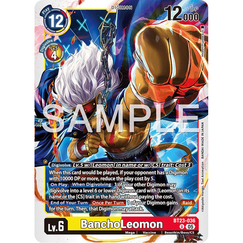DCG [BT23-036 U] BanchoLeomon