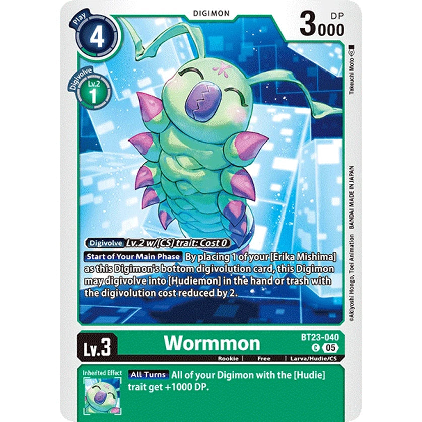 DCG [BT23-040 C] Wormmon