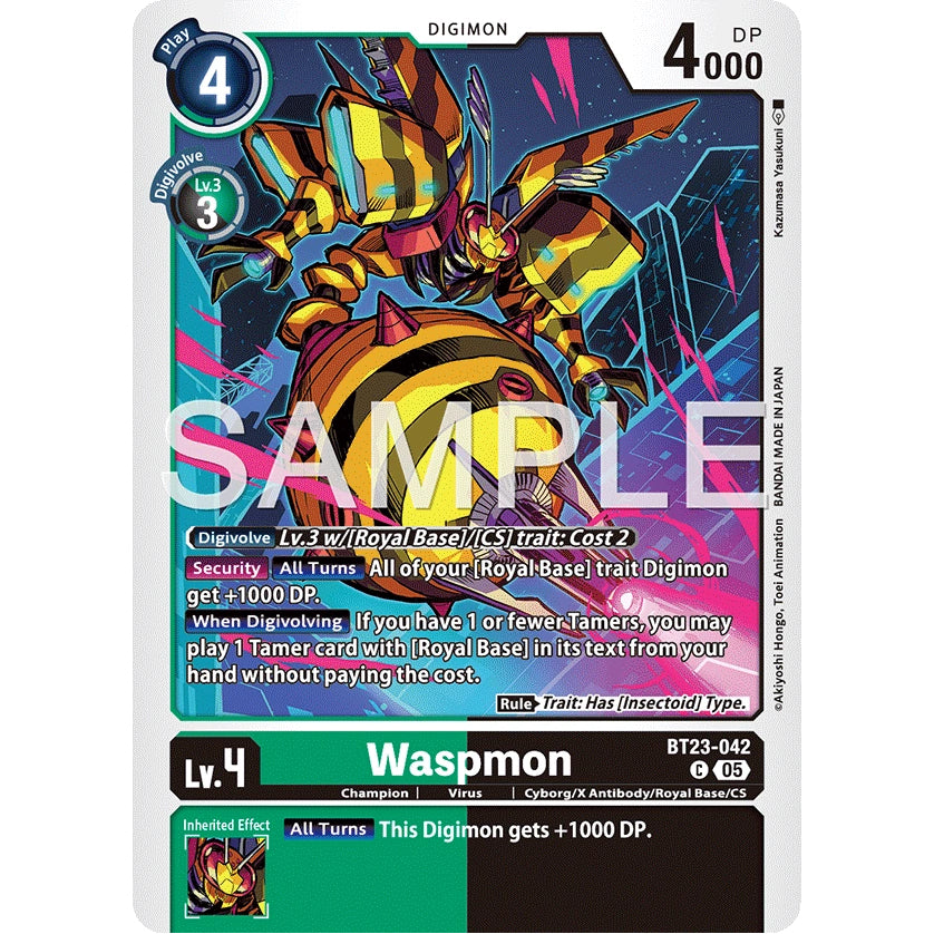 DCG [BT23-042 C] Waspmon