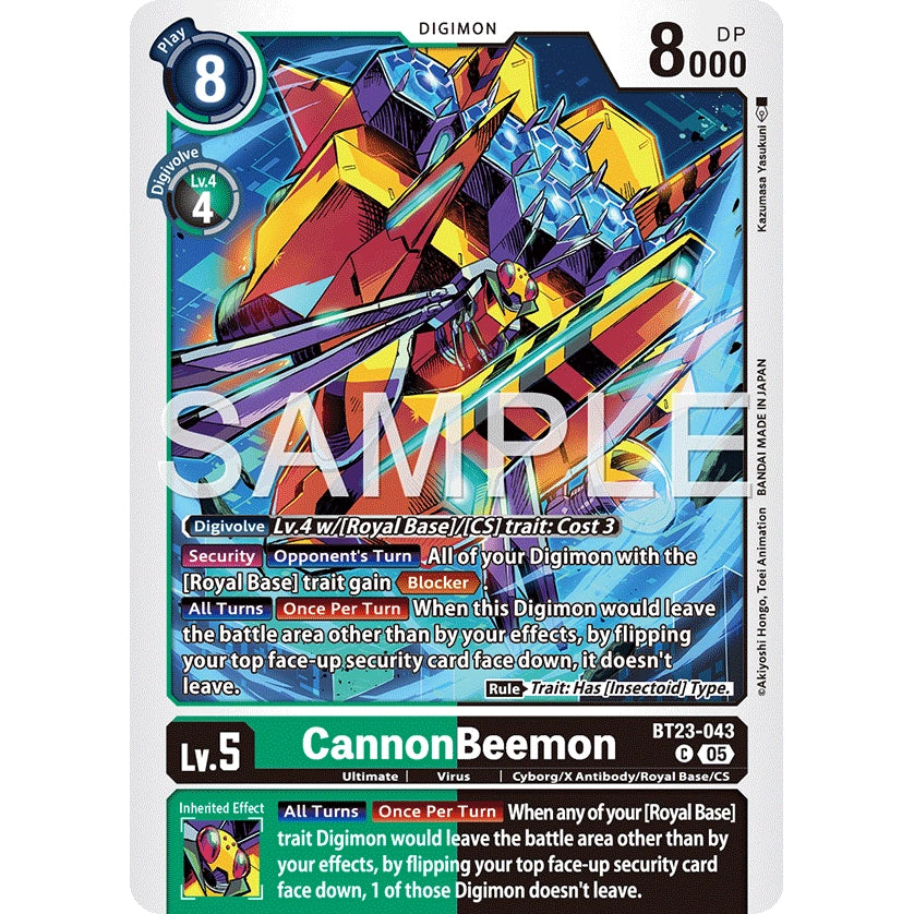 DCG [BT23-043 C] CannonBeemon