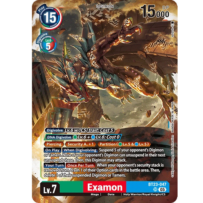 DCG [BT23-047 SR] Examon