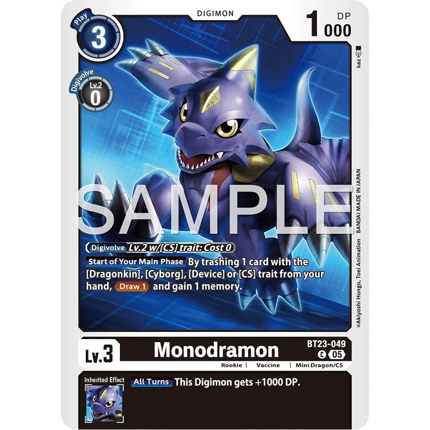 DCG [BT23-049 C] Monodramon