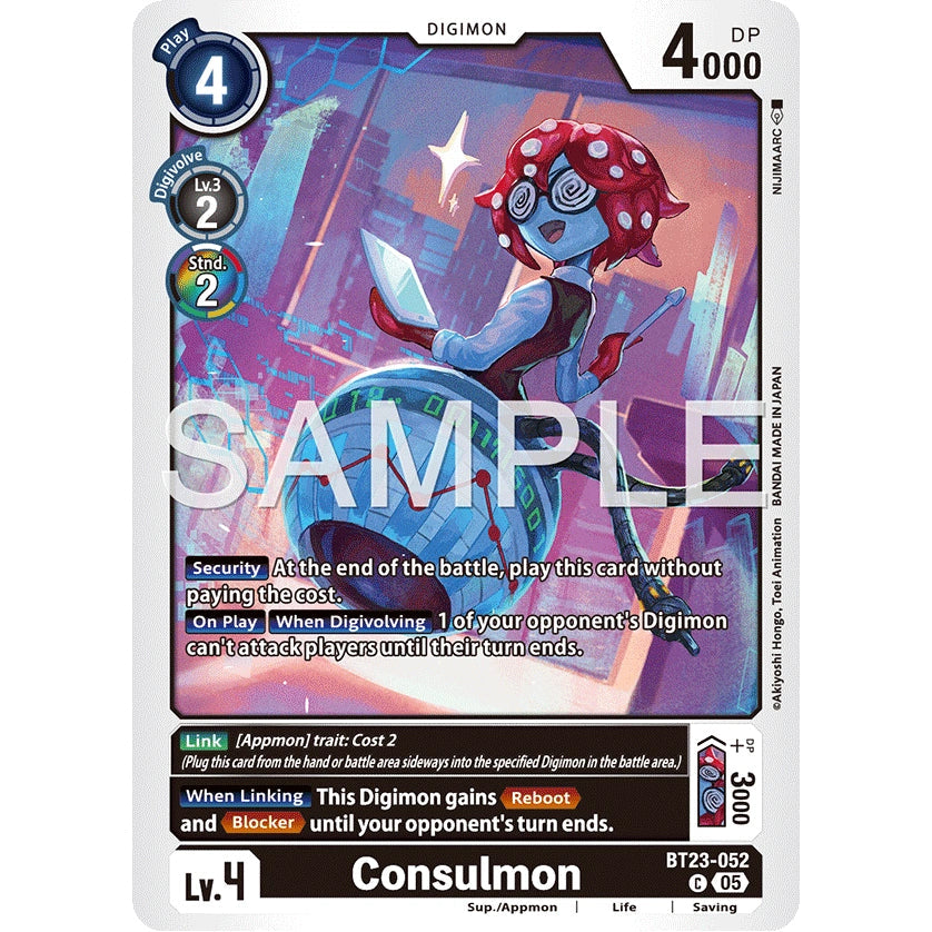 DCG [BT23-052 C] Consulmon