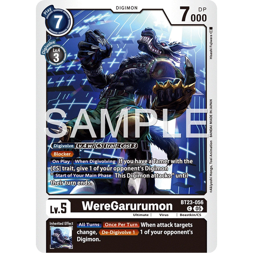 DCG [BT23-056 C] WereGarurumon