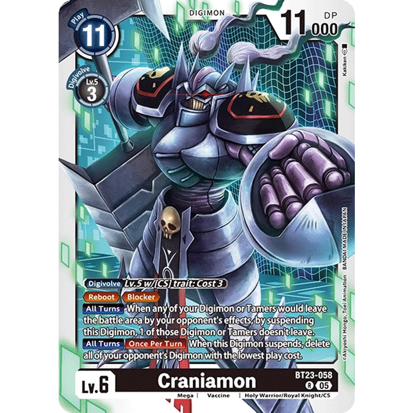 DCG [BT23-058 R] Craniamon