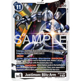 DCG [BT23-059 R] Justimon: Blitz Arm