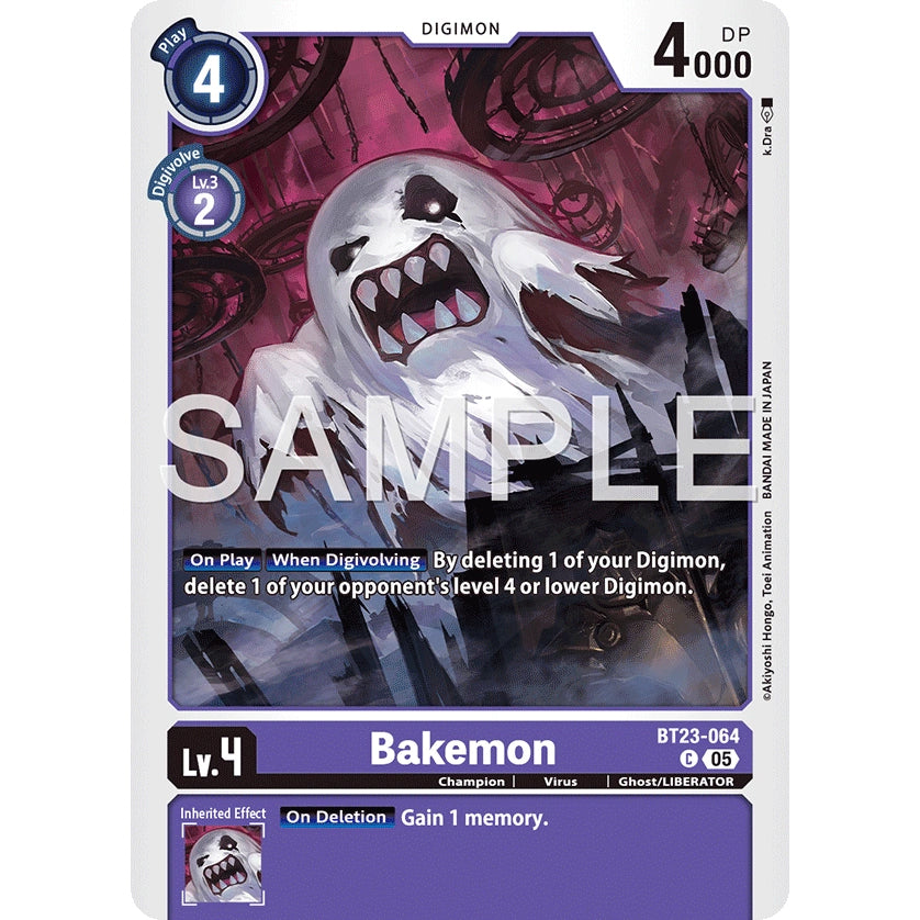 DCG [BT23-064 C] Bakemon