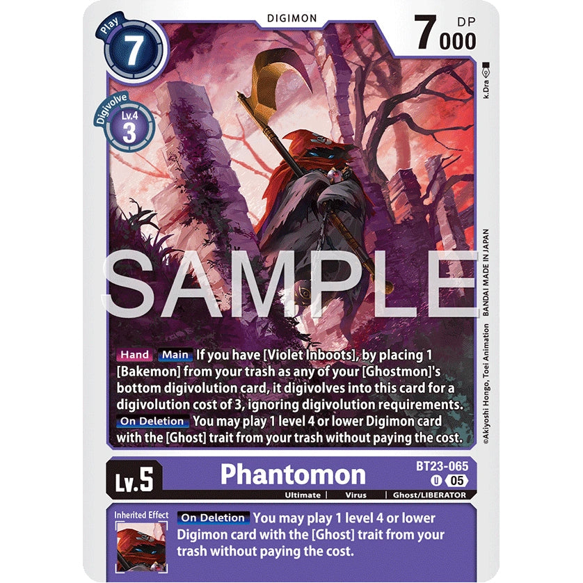 DCG [BT23-065 U] Phantomon