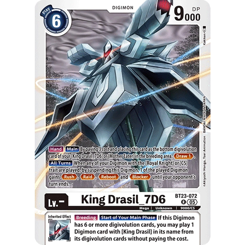 DCG [BT23-072 R] King Drasil_7D6