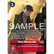 DCG [BT23-078 U] Goro Matayoshi (Alternate Art)