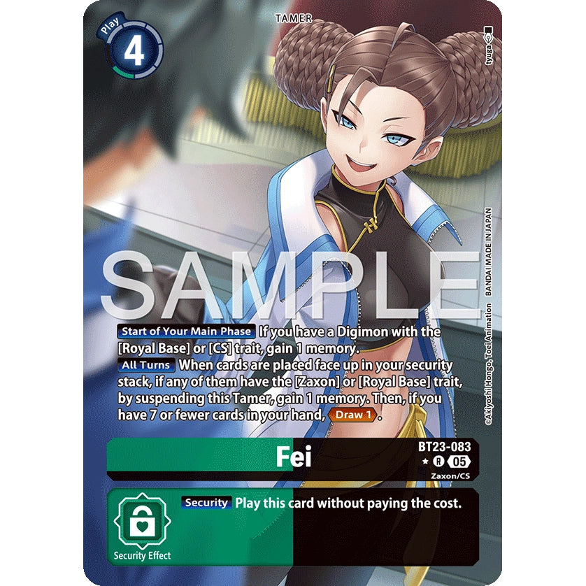 DCG [BT23-083 R] Fei (Alternate Art)