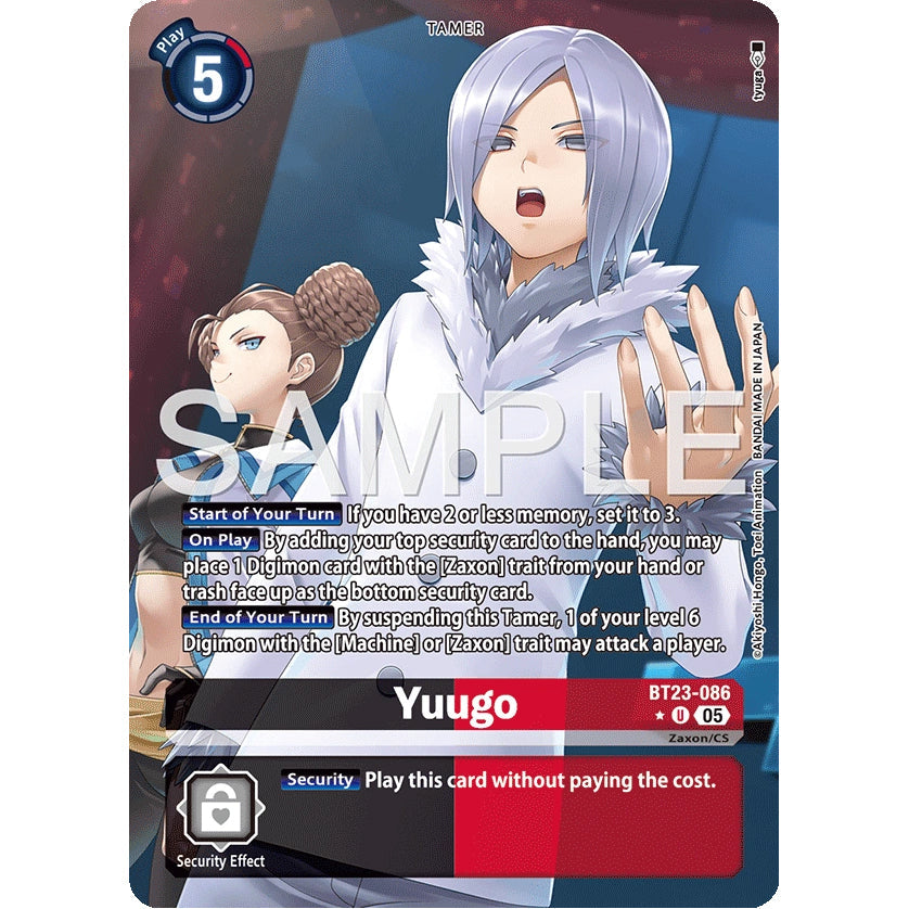 DCG [BT23-086 U] Yuugo (Alternate Art)