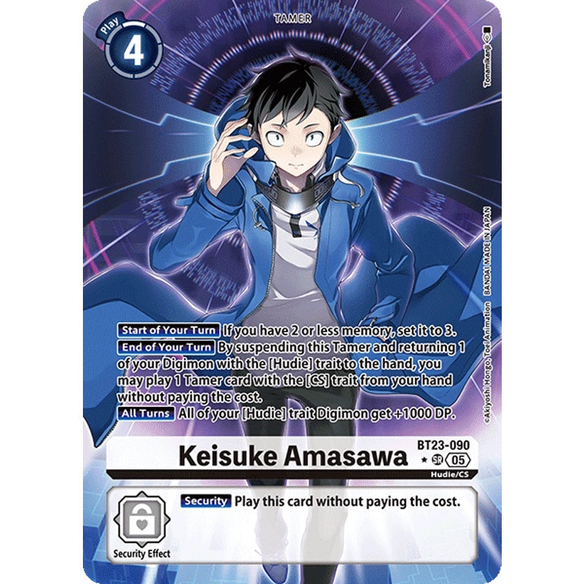 DCG [BT23-090 SR] Keisuke Amasawa (Alternate Art)