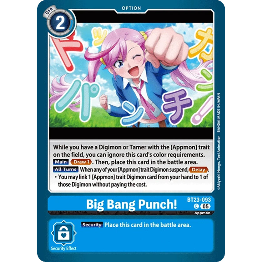 DCG [BT23-093 C] Big Bang Punch!