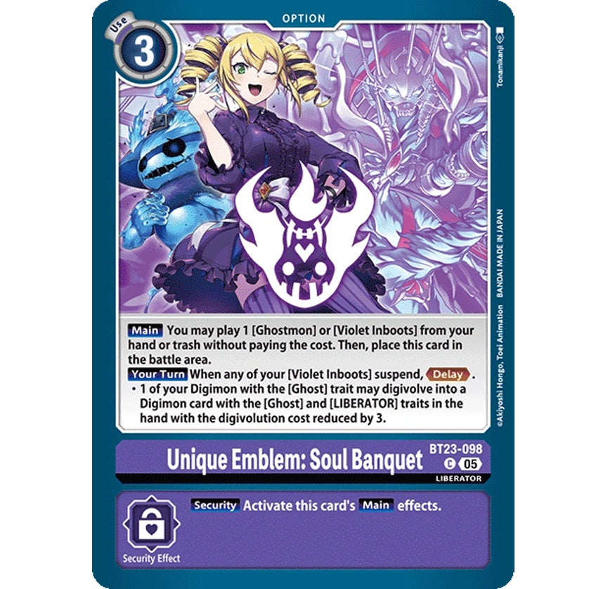 DCG [BT23-098 C] Unique Emblem: Soul Banquet