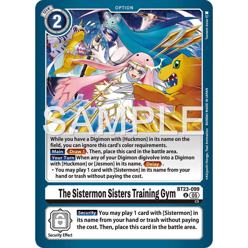 DCG [BT23-099 U] The Sistermon Sisters Training Gym
