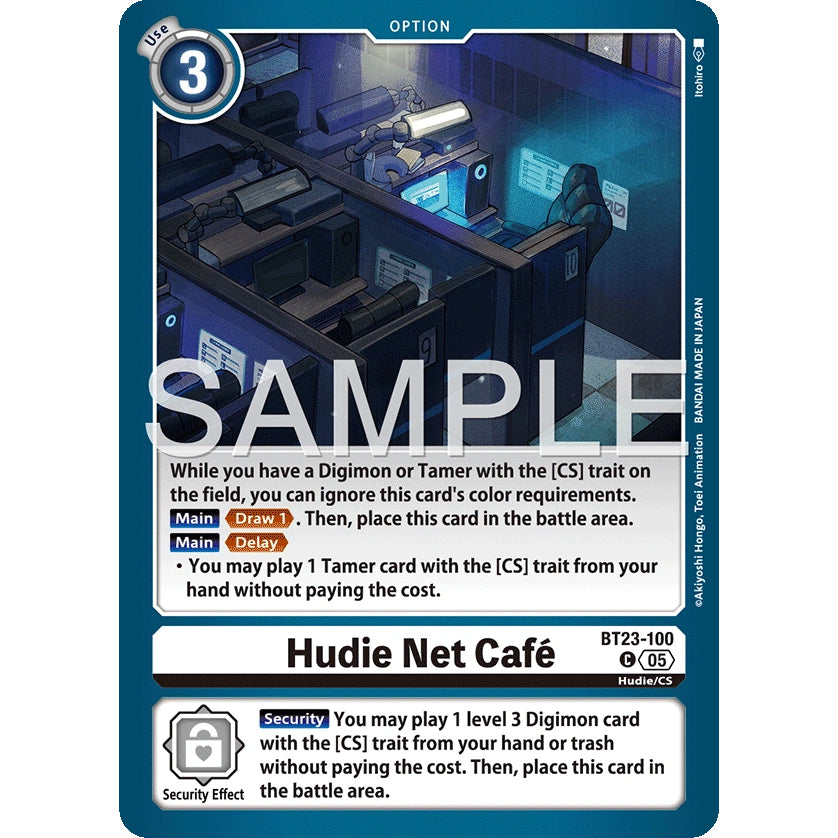 DCG [BT23-100 C] Hudie Net Cafe