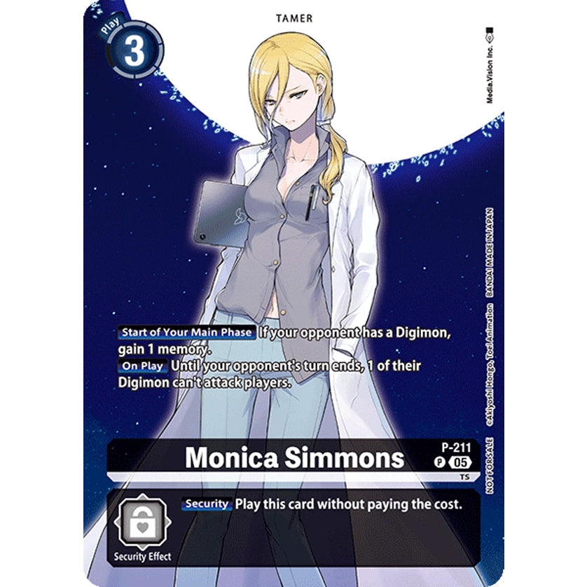 DCG [P-211 P] Monica Simmons (BT23-Hacker's Slumber Box Promotion Pack)