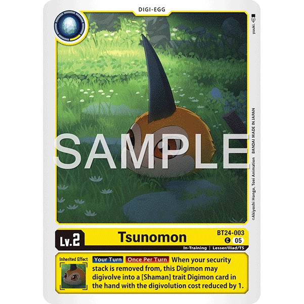 DCG [BT24-003 C] Tsunomon