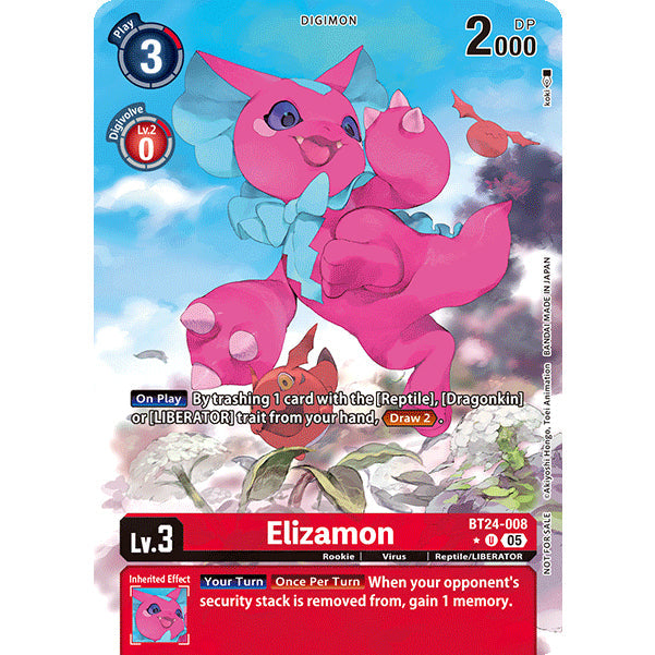 DCG [BT24-008 C] Elizamon (BT24 Box Promo Pack)