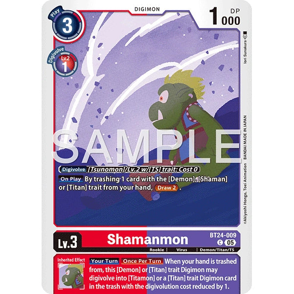 DCG [BT24-009 C] Shamanmon