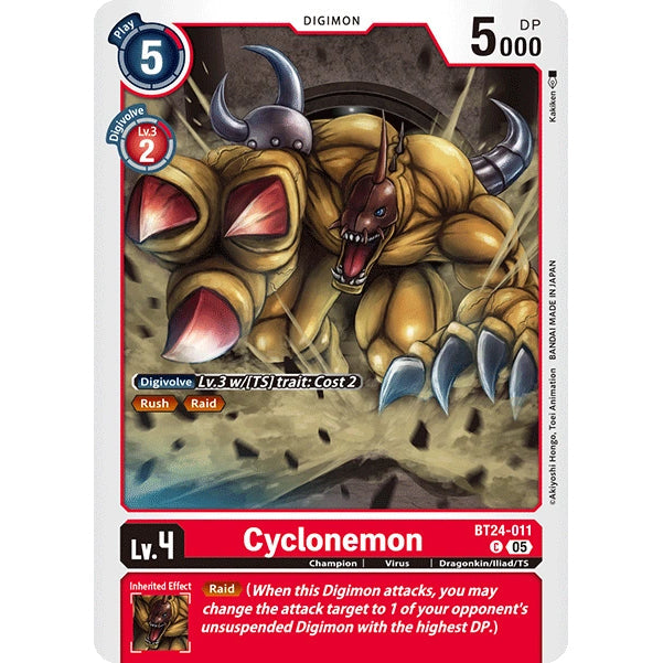 DCG [BT24-011 C] Cyclonemon