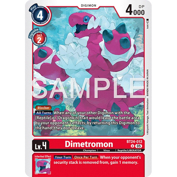 DCG [BT24-012 U] Dimetromon