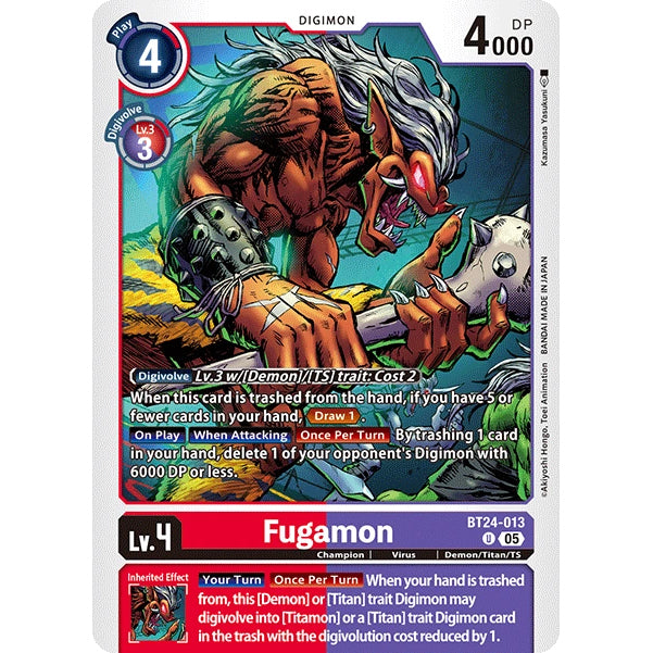 DCG [BT24-013 U] Fugamon