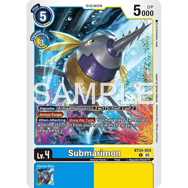 DCG [BT24-024 U] Submarimon