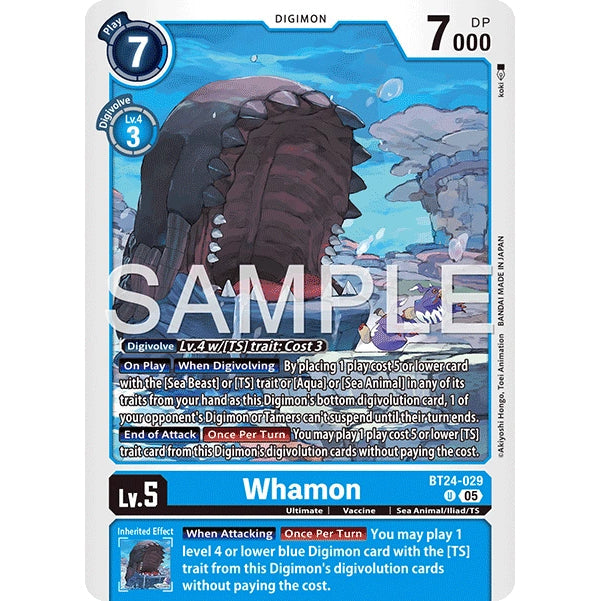 DCG [BT24-029 U] Whamon