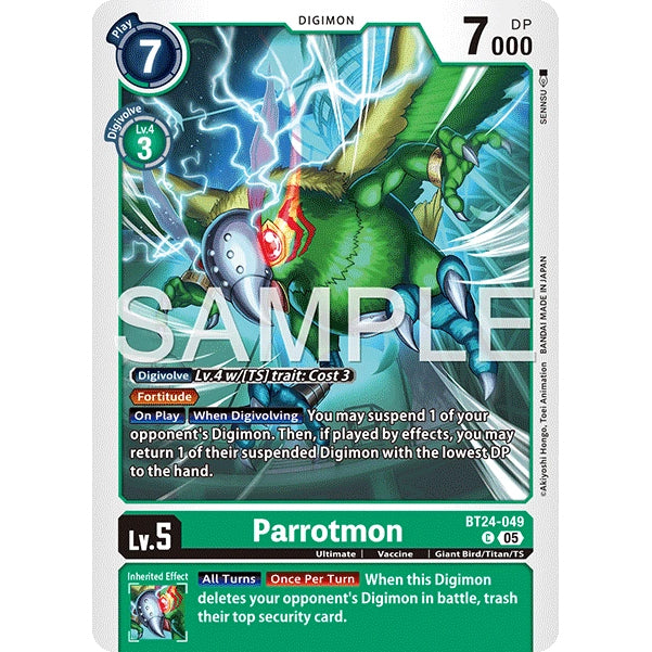DCG [BT24-049 C] Parrotmon