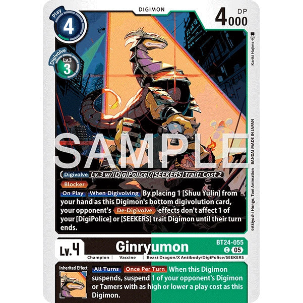 DCG [BT24-055 C] Ginryumon