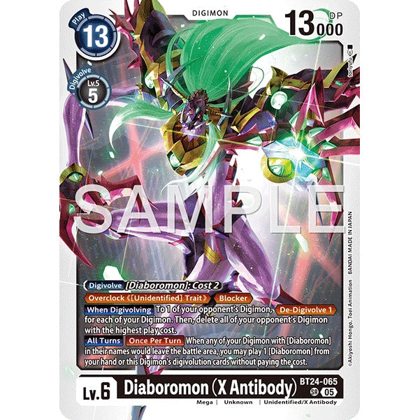 DCG [BT24-065 SR] Diaboromon (X Antibody)