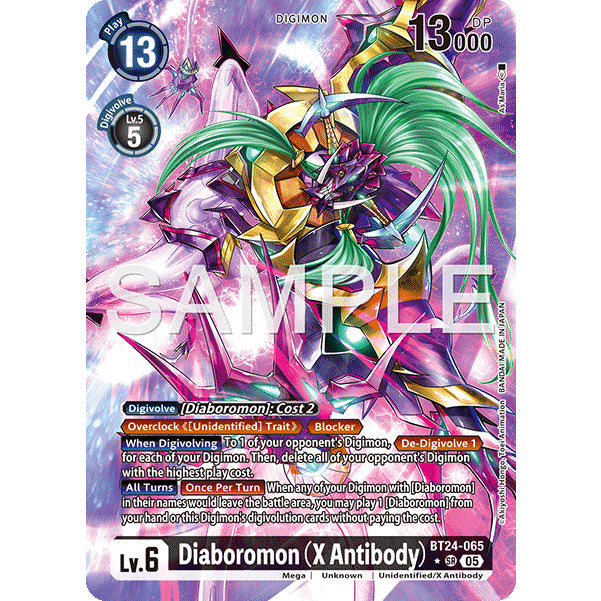 DCG [BT24-065 SR] Diaboromon (X Antibody) (Alternate Art)
