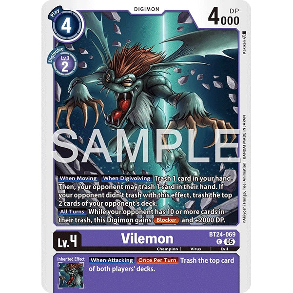 DCG [BT24-069 C] Vilemon