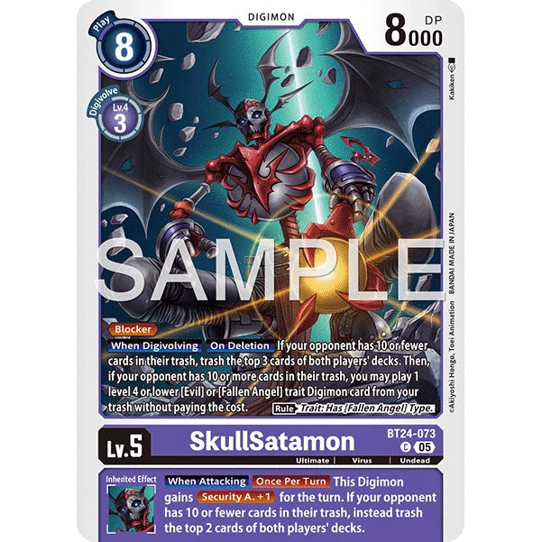 DCG [BT24-073] SkullSatamon