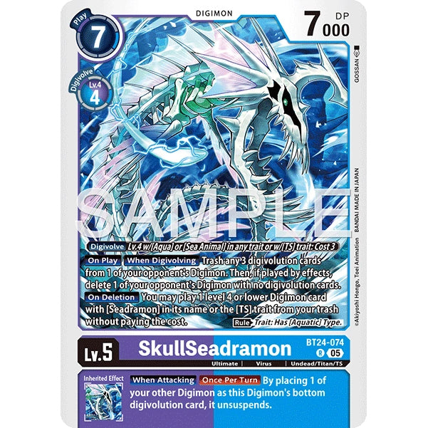 DCG [BT24-074 R] SkullSeadramon