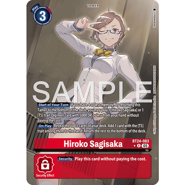 DCG [BT24-083 R] Hiroko Sagisaka (Alternate Art)