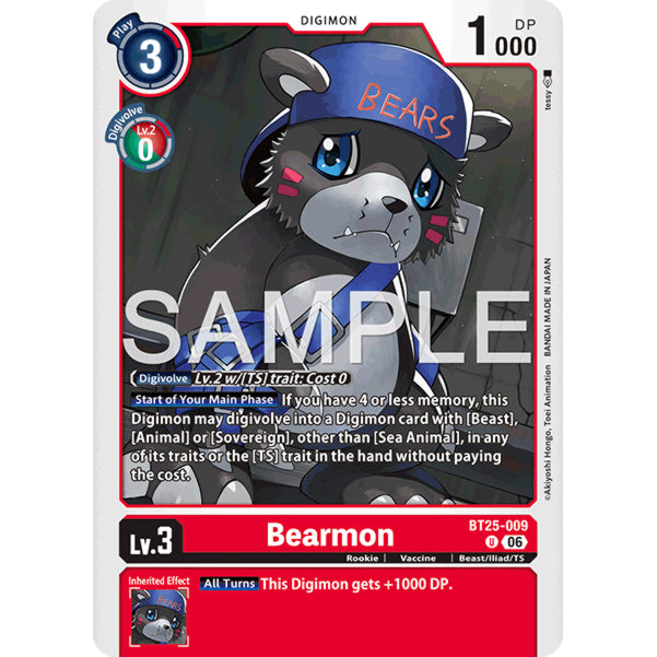 DCG [BT25-009 U] Bearmon