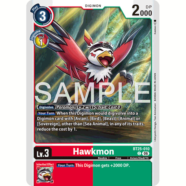 DCG [BT25-010 C] Hawkmon