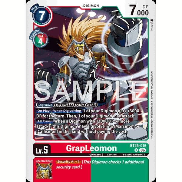 DCG [BT25-016 R] GrapLeomon
