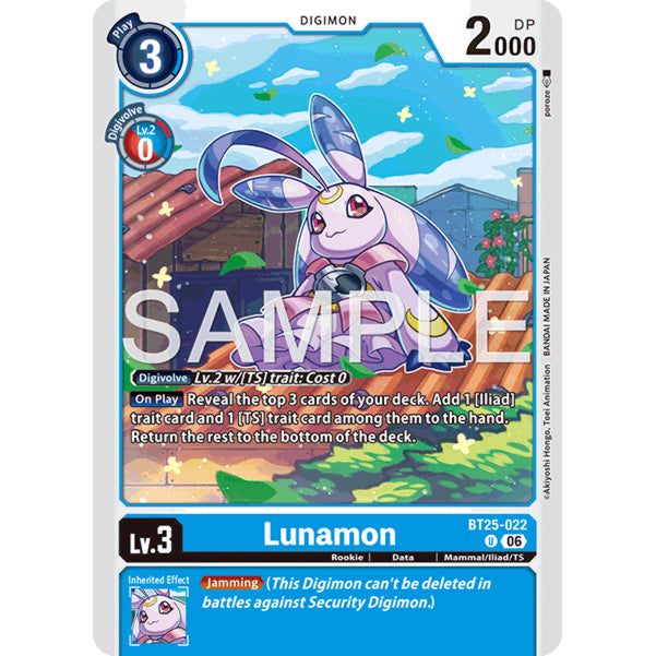 DCG [BT25-022 U] Lunamon