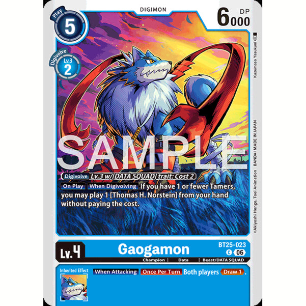 DCG [BT25-023 C] Gaogamon
