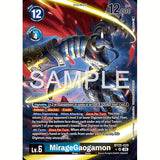 DCG [BT25-029 SR] MirageGaogamon (Alternate Art)