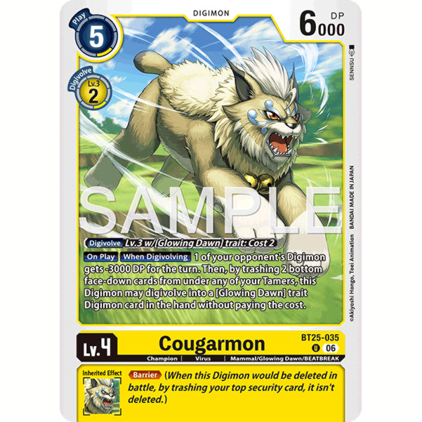 DCG [BT25-035 U] Cougarmon