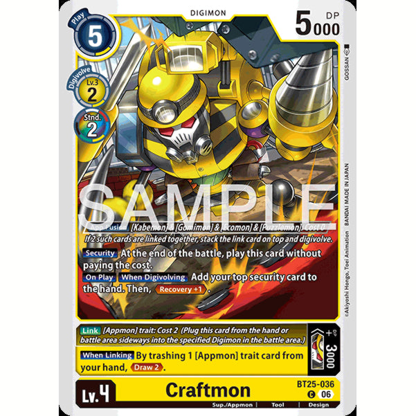 DCG [BT25-036 C] Craftmon