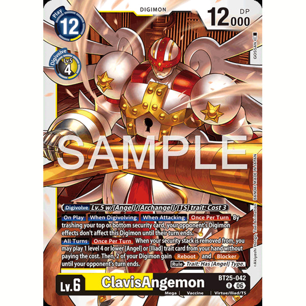 DCG [BT25-042 R] ClavisAngemon