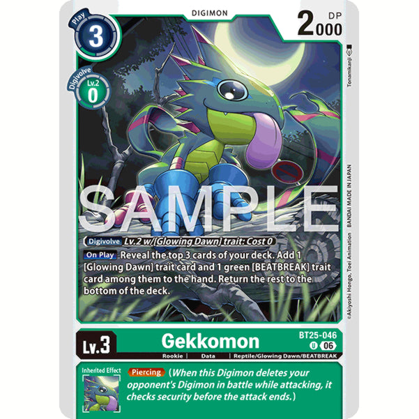 DCG [BT25-046 U] Gekkomon
