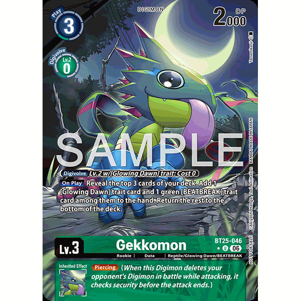 DCG [BT25-046 U] Gekkomon (Full Art)